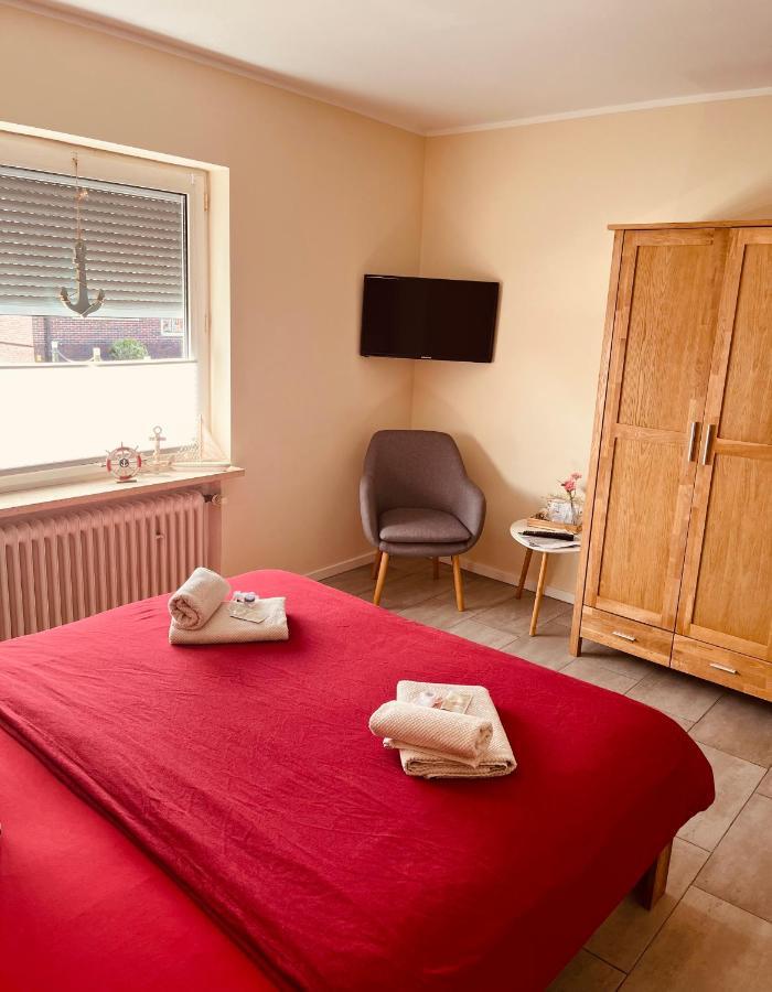 Hotel Pension Garni Haus Am Strand 2 Norddeich  Esterno foto